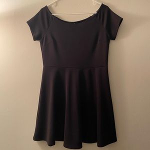 Off The Shoulder Skater Dress